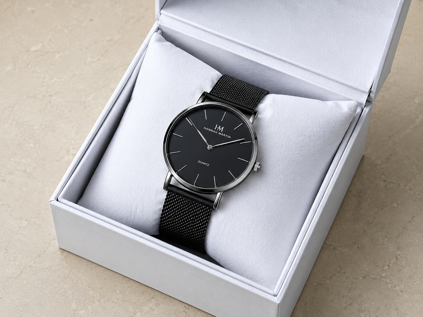 Leather Wristwatch