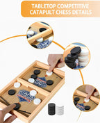 Catapult Chess Catapult Chess – A fast-paced, flicking board game that challenges your reflexes and coordination in head-to-head play