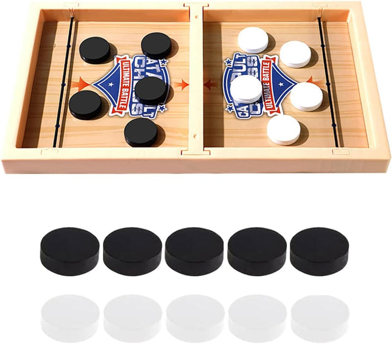 Catapult Chess Catapult Chess – A fast-paced, flicking board game that challenges your reflexes and coordination in head-to-head play