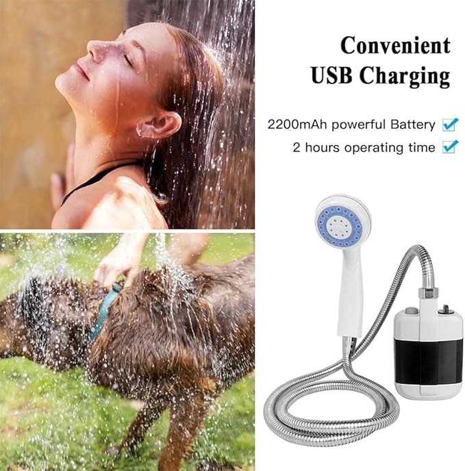 Shower Compact Handheld Outdoor Shower