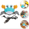 Cute Crab Toy – A fun, interactive crawling crab toy with lights