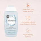 Femfresh 0% Sensitive Intimate Wash – Fragrance & Colour Free